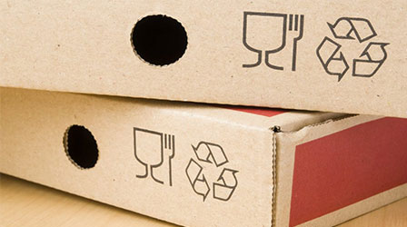cartons à recycler